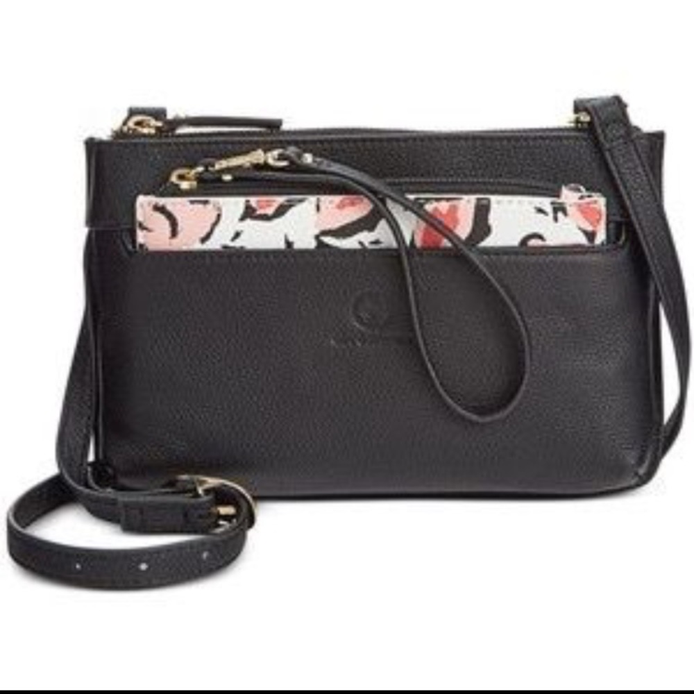 Giani Bernini Floral Print 2-in-1 Small Crossbody