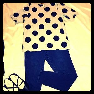 H&M Polka Dot Top