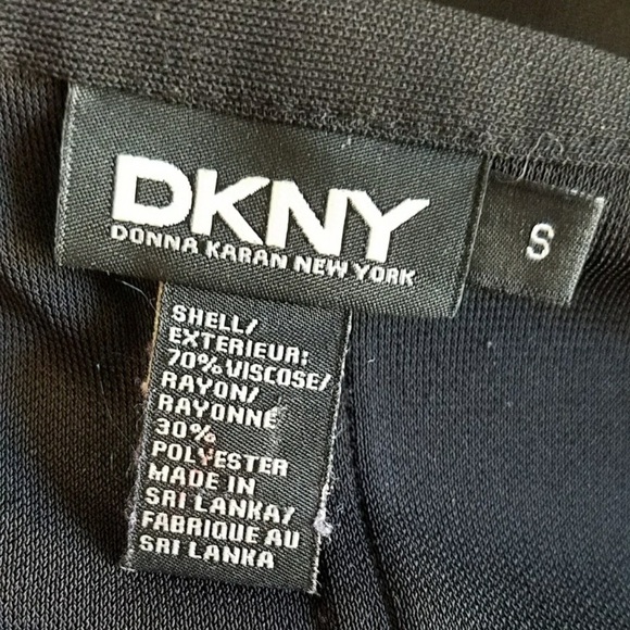 DKNY Black Knee Length Skirt - Picture 2 of 4