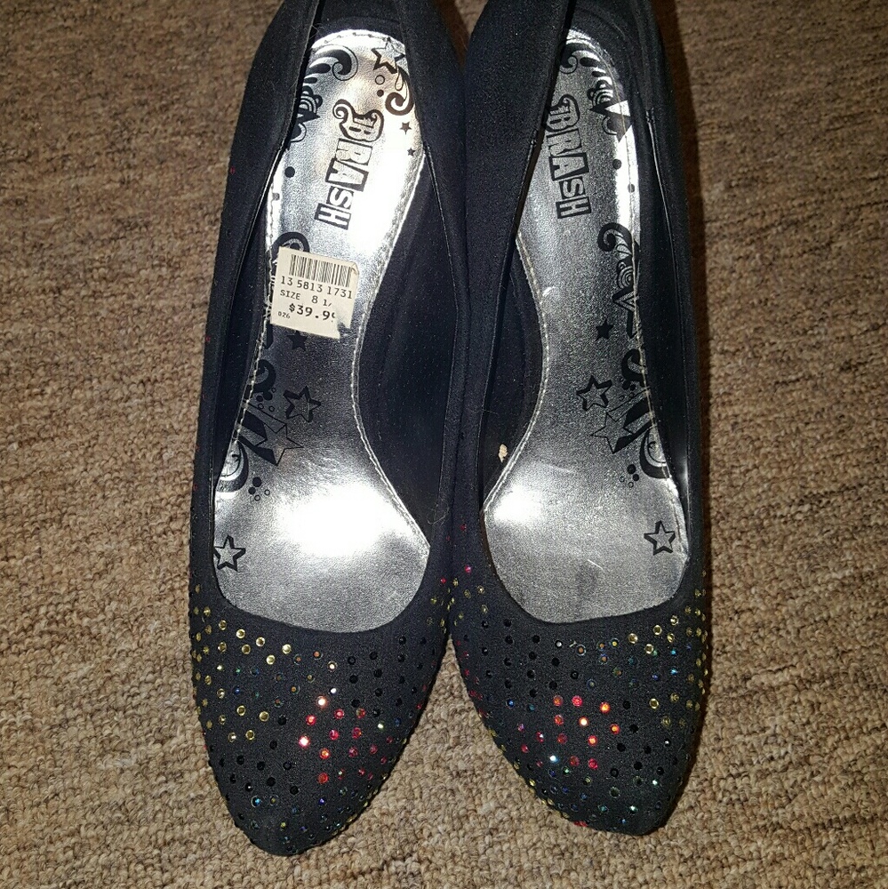Rainbow Rhinestone Pumps - Picture 4 of 5