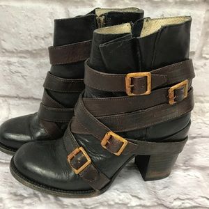 Freebird Hustle Cognac Multi Size 9