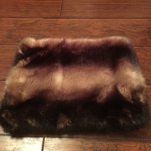 ZARA REVERSIBLE FUR COLLAR