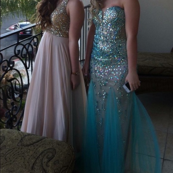 Size 4 prom dress made by 2 Cute