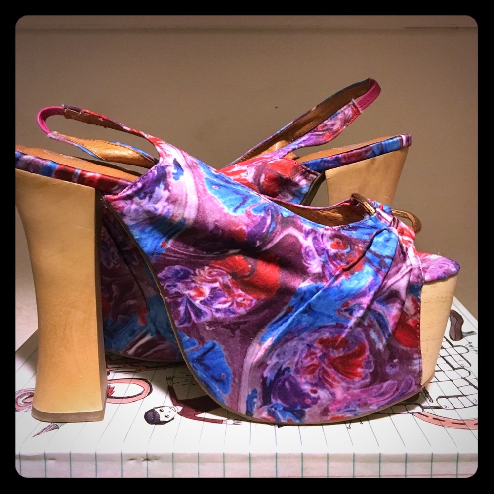 Jeffrey campbell “ringling” platform