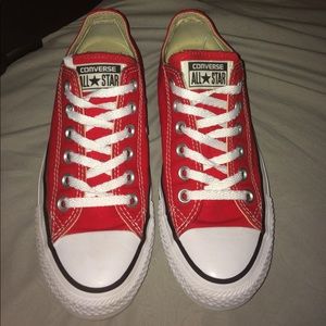 Brand new red converse!
