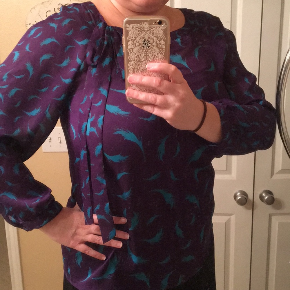 Sheer Blouse from Ann Taylor Loft