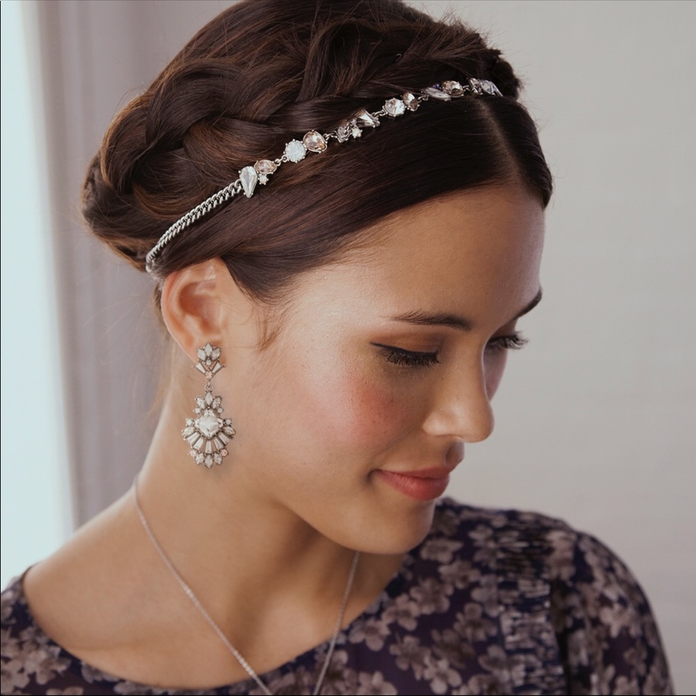 Chloe&Isabel Celestial Frost Statement Earring