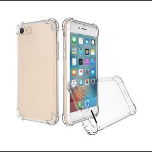 Shock proof soft clear TPUcase for iPhone X 8pluse