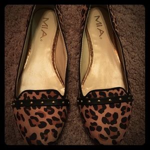 Brand new!! Mia size 8.5 leopard loafers/flats
