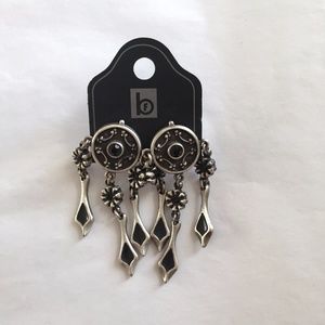 Boho Vintage Retro Rustic Look Dangle Earrings