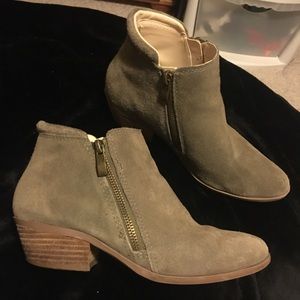 Olive Green/army green booties