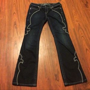 Boot cut jeans