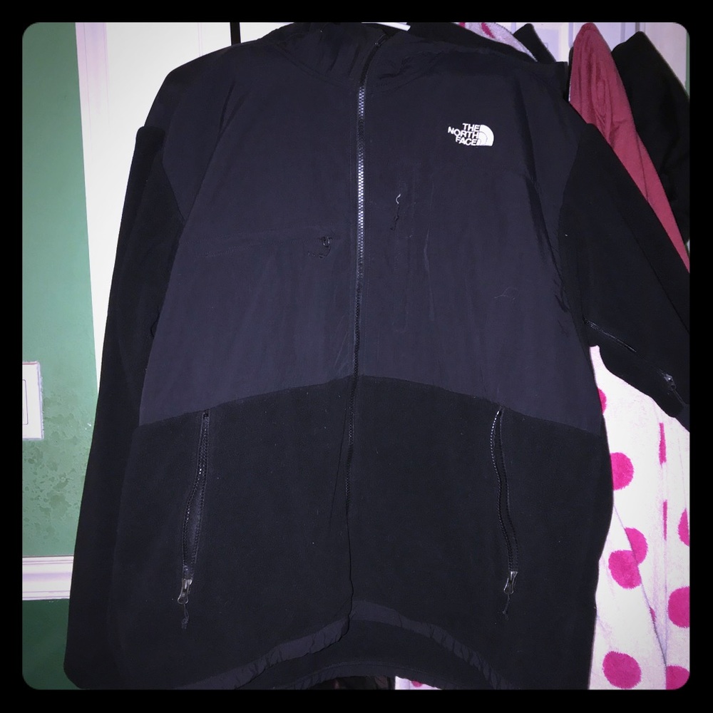 North Face Men Denali  2 Jacket with hoodie