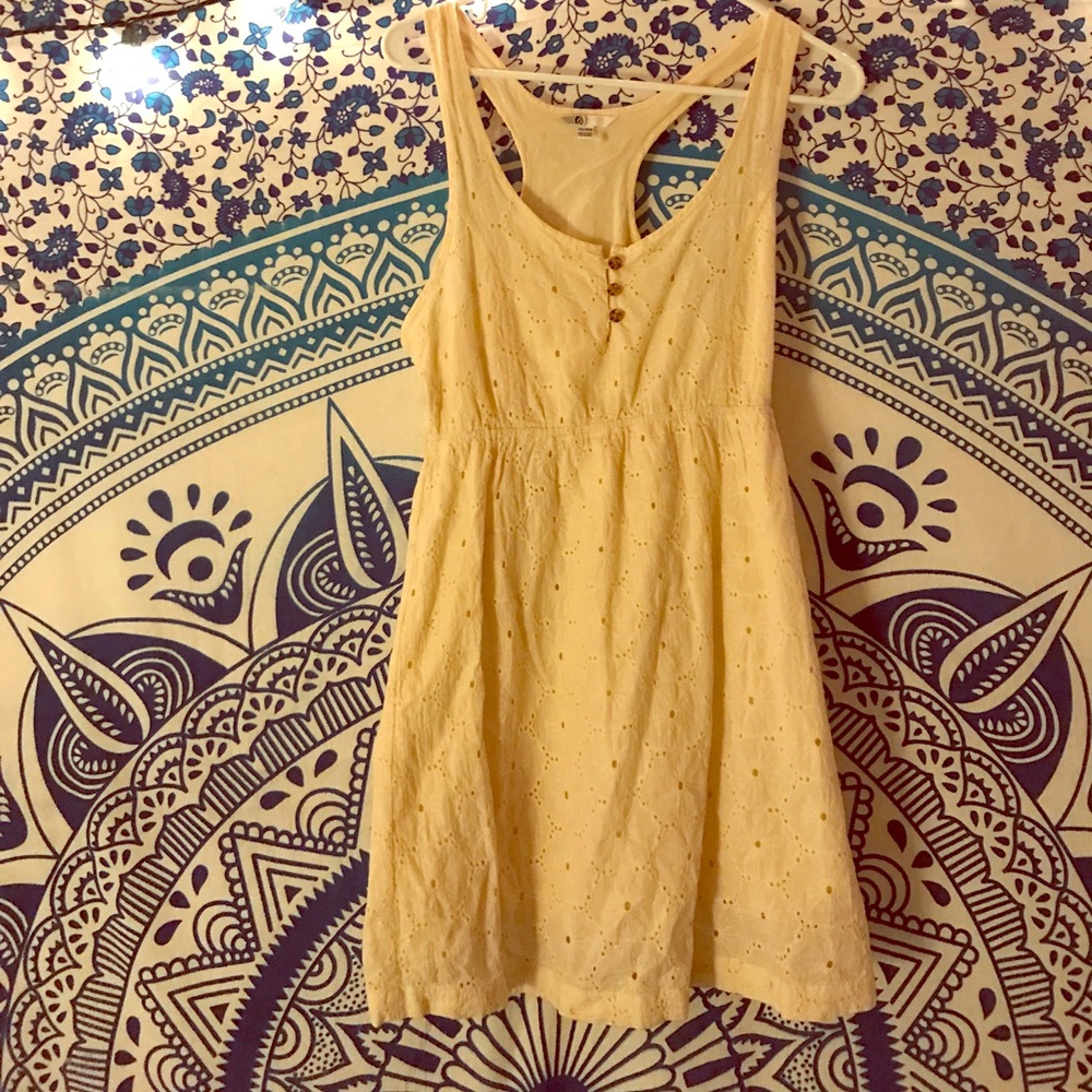 Short sleeve, floral print woman’s dress