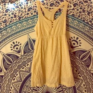 Short sleeve, floral print woman’s dress