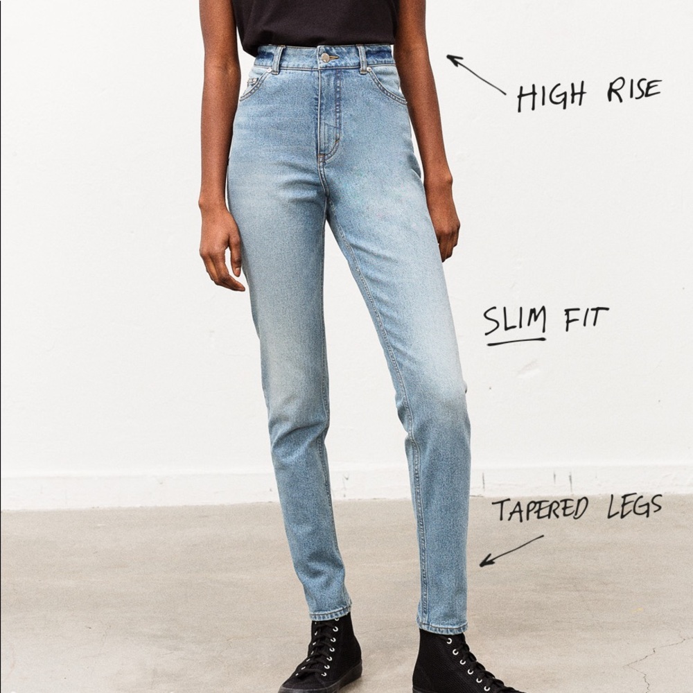 Cheap Monday Donna high rise jeans