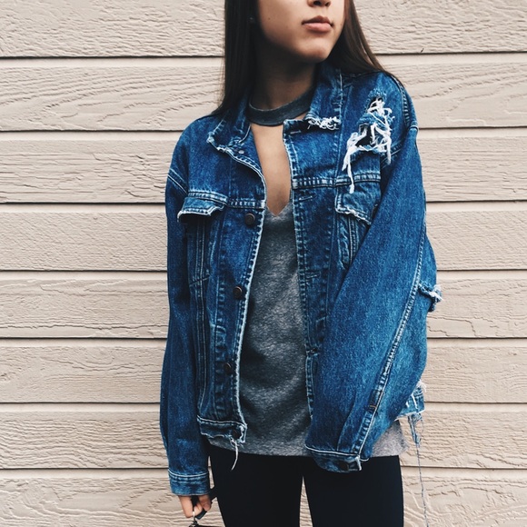 Vintage Denim Jacket - Picture 1 of 2