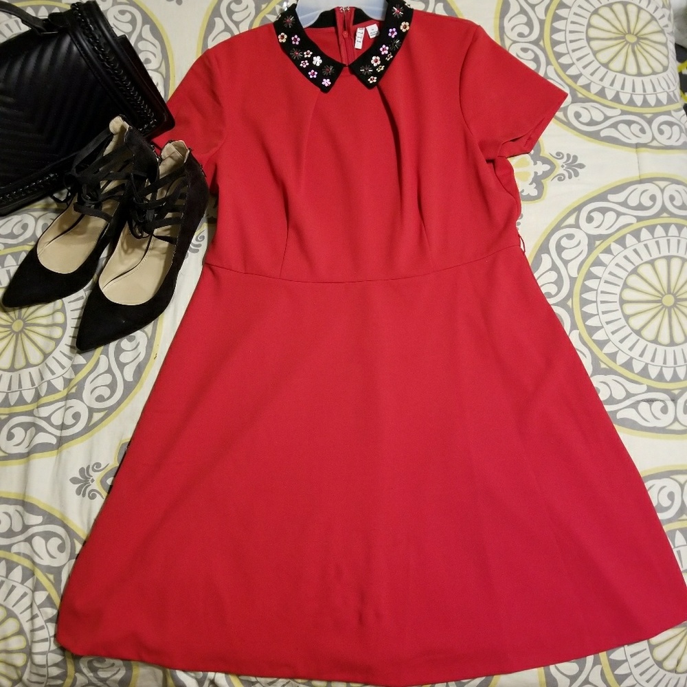 Red Elle dress!