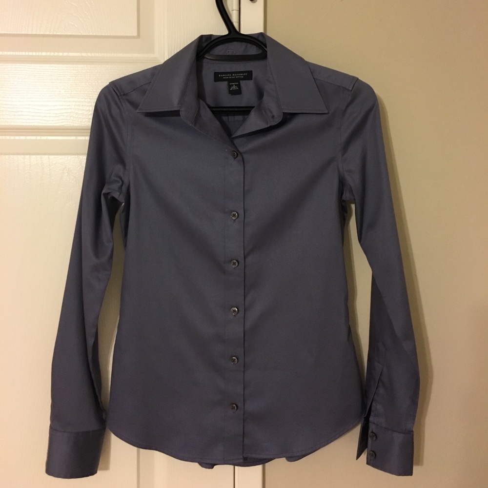 Banana Republic non iron fitted shirt