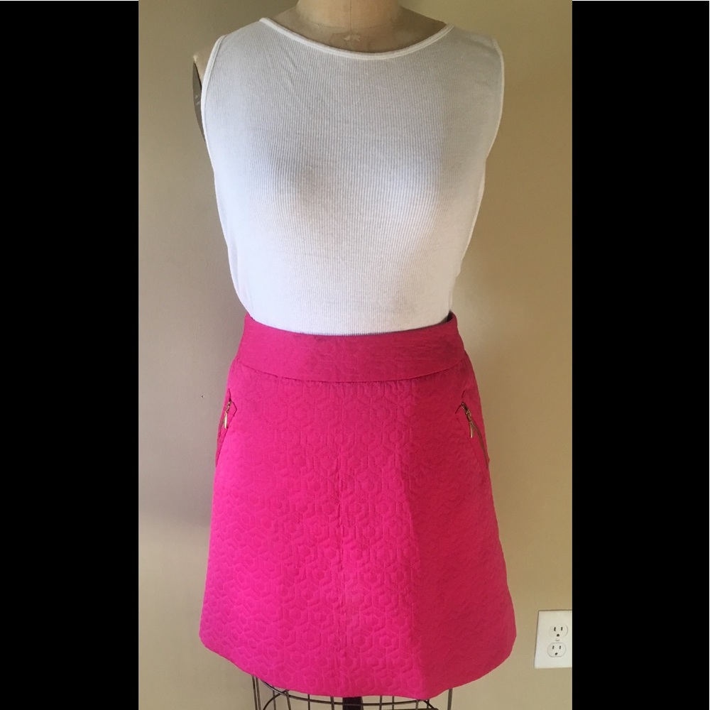 Cute hot pink skirt