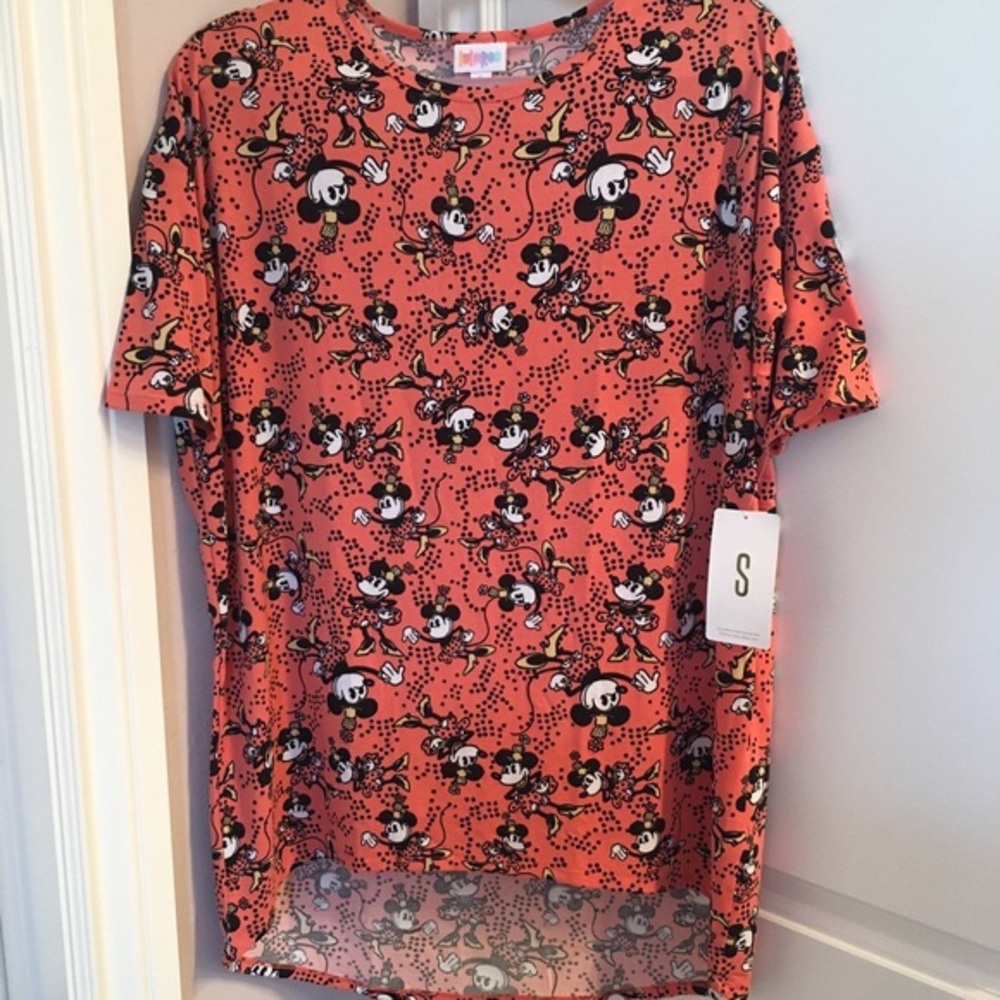 💜Lularoe Disney Irma top tunic size small Minnie