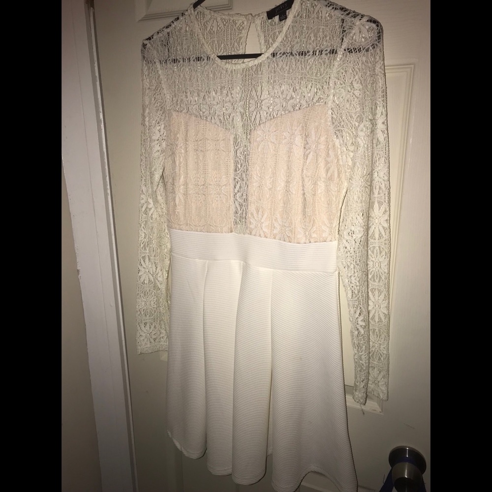 White dress