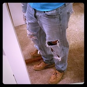 American Eagle Tomgirl Jeans Size 4