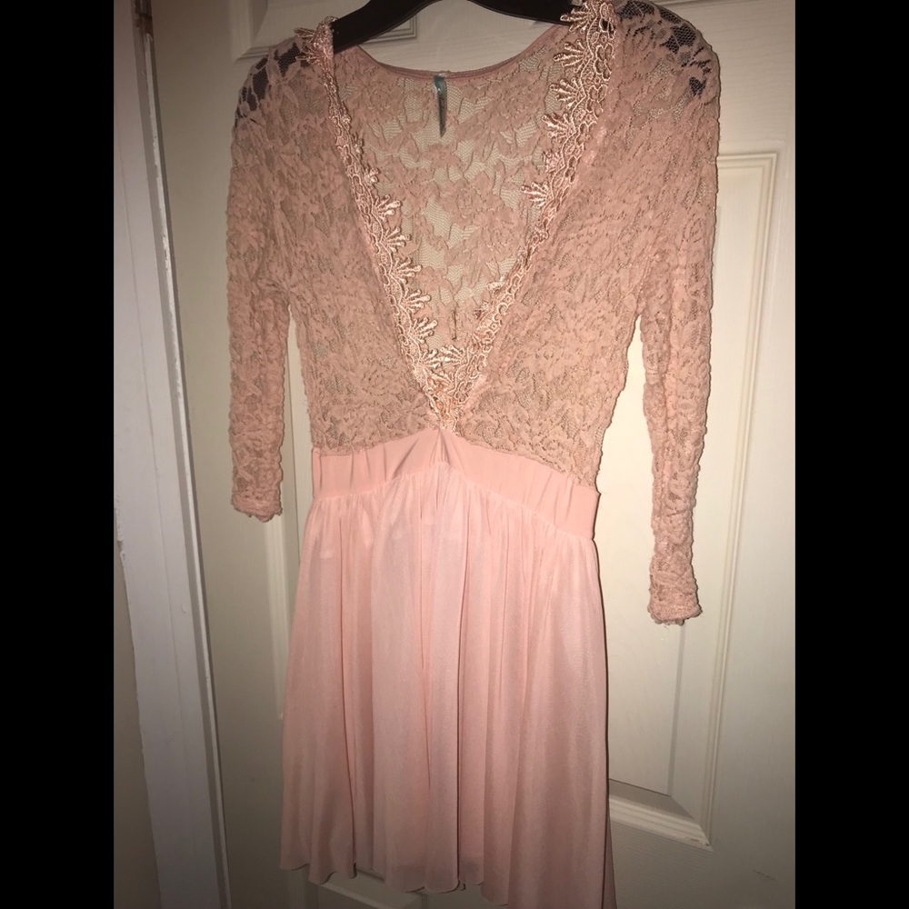 Pink dress