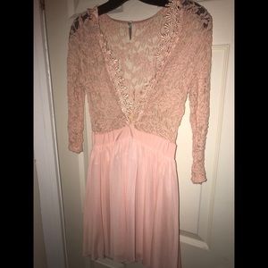 Pink dress