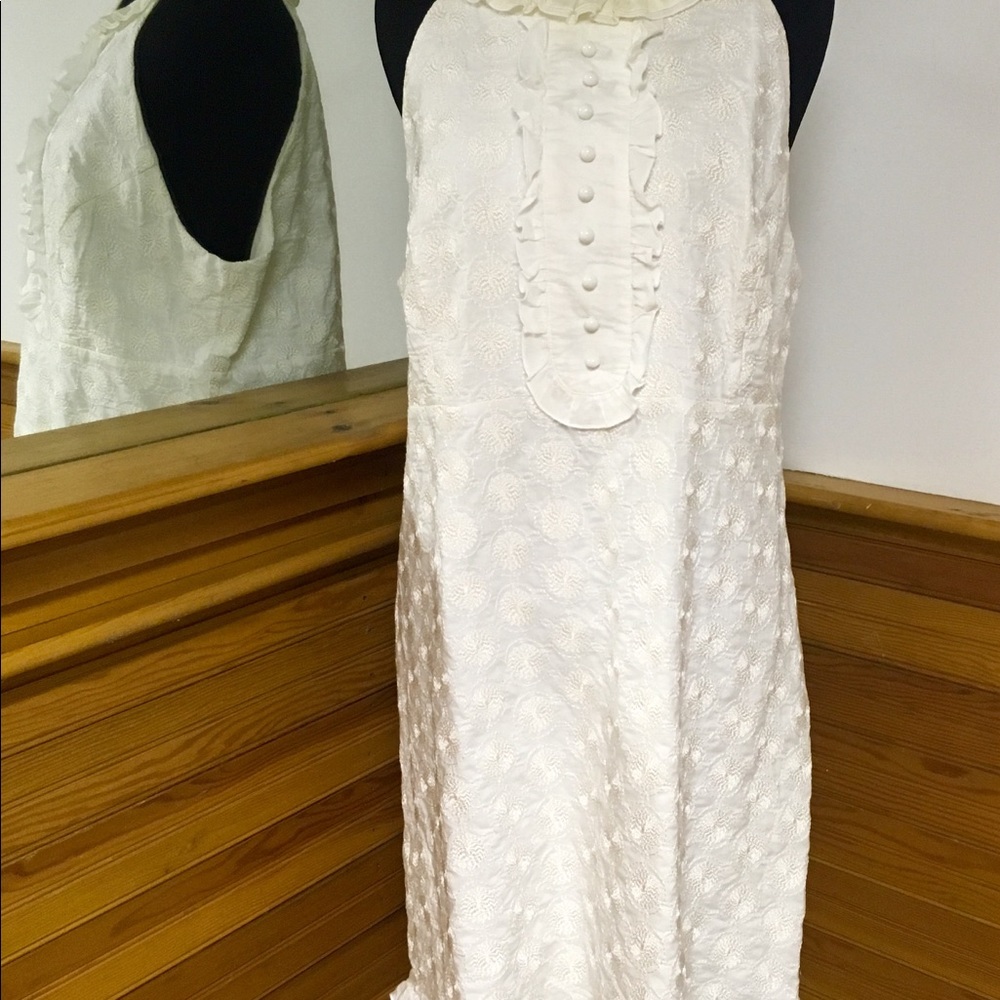 White Eyelet Lilly Pulitzer Dress
