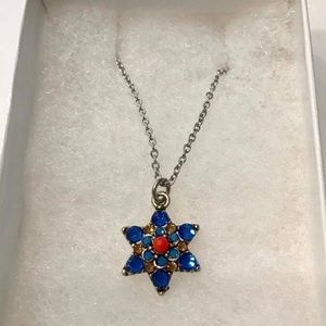 Colorful Gem Star Necklace