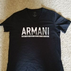 Armani men V neck t shirt