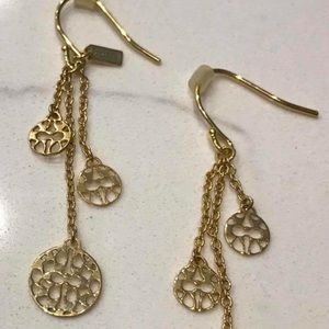Coach Gold Earrings