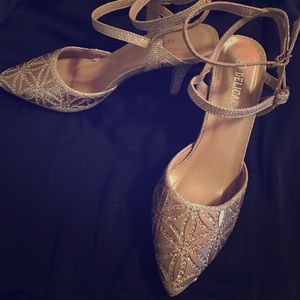 Rose gold heels