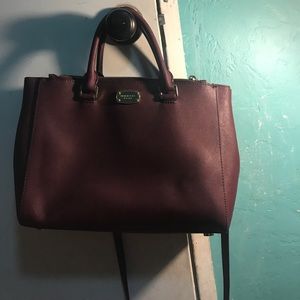 Michael Kors burgundy purse