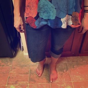 Guess, denim capri jeggings