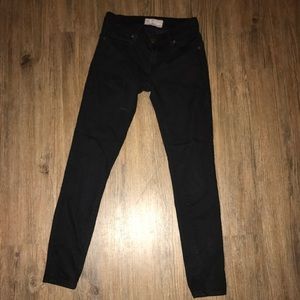 Black Free People Skinny Jeans