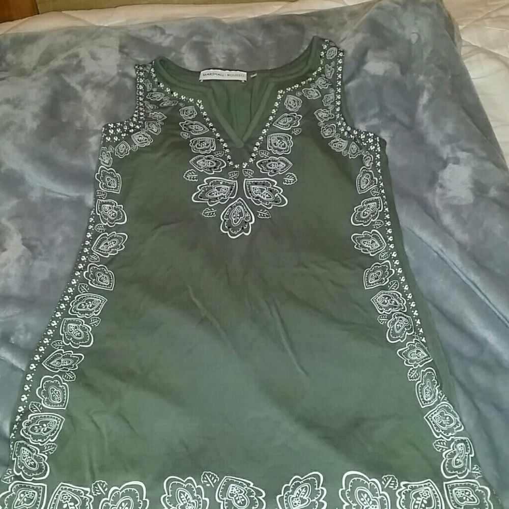 Green dress
