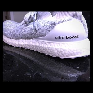 Adidas Ultra Boost Uncaged white running shoe