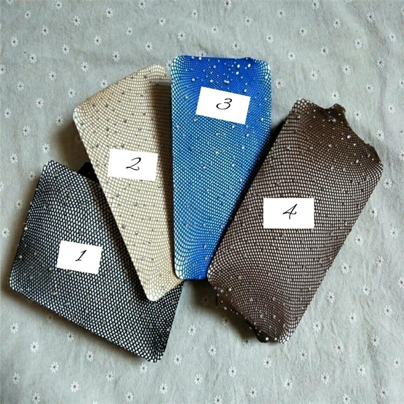 Crystal Sparkle Fishnet Stockings - Picture 3 of 6