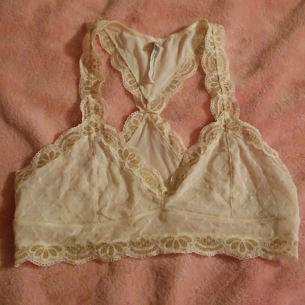 Free people racer back bralette
