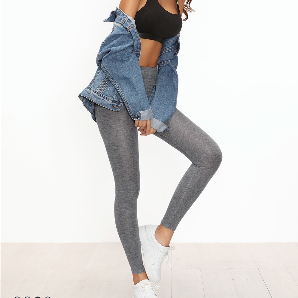 Grey Leggings - Picture 1 of 3