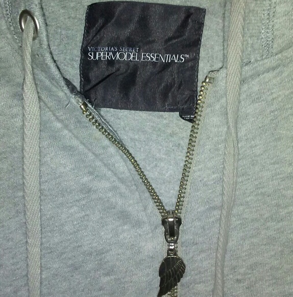 Victoria's Secret zip up sweat jacket hoodie - Picture 4 of 4