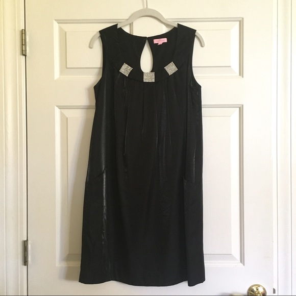 Lilly Pulitzer Black Cocktail Dress - Picture 1 of 6
