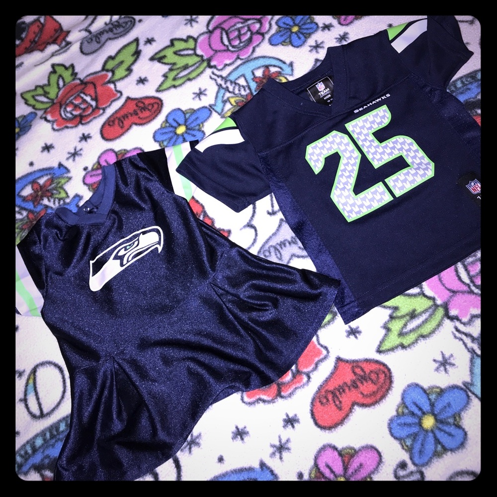 Seahawks Jersey & Dress Bundle 18 Month