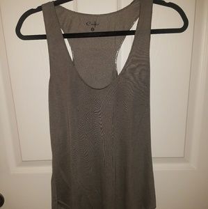Curfew gray tank