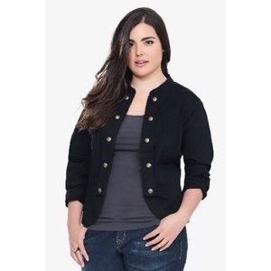Open Face Military Jacket