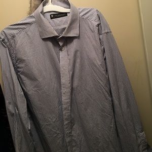 Dress shirt by combatant gentleman