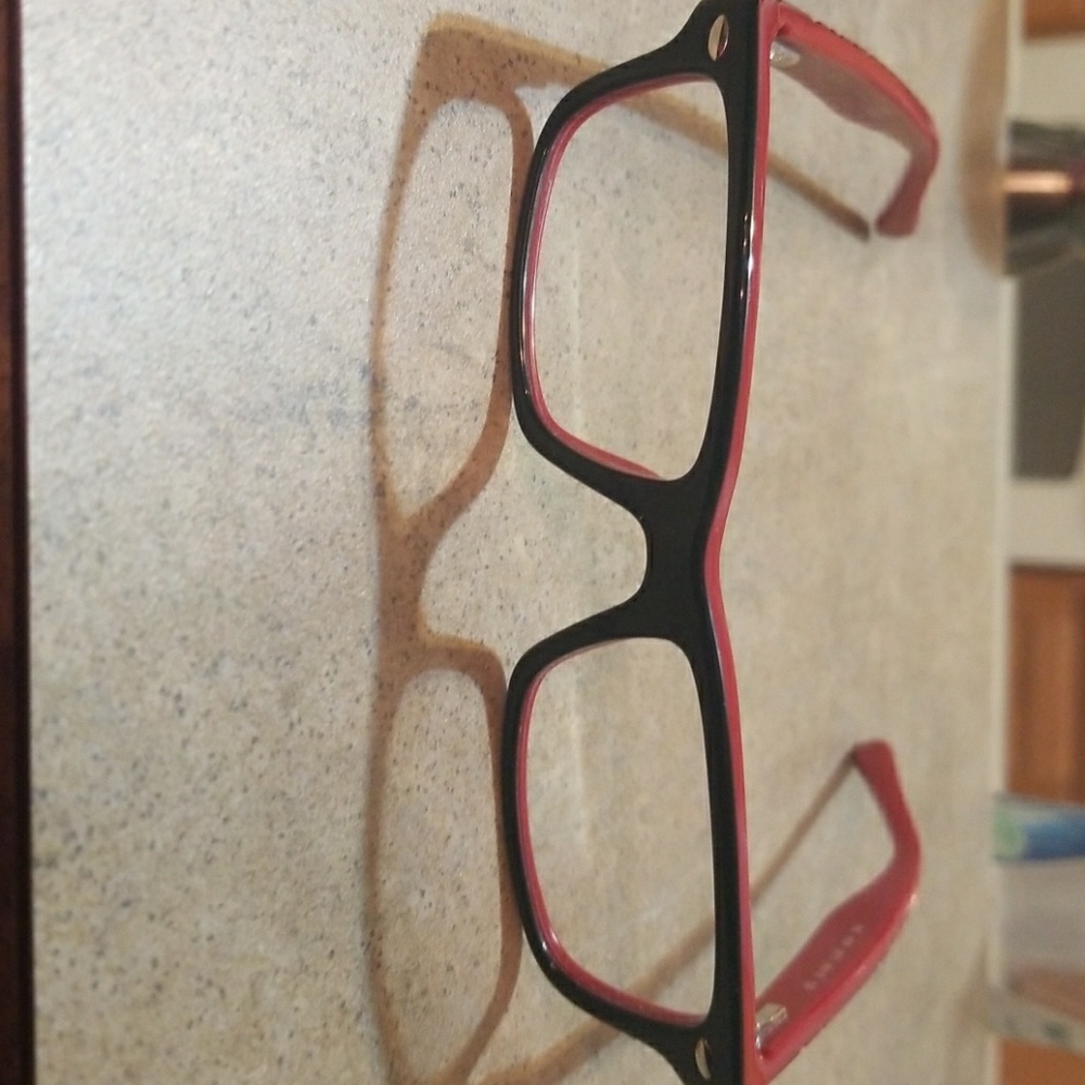 Kids red Ray Ban glasses