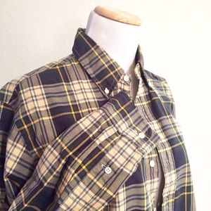 Ralph Lauren Plaid Long Sleeve Button Down